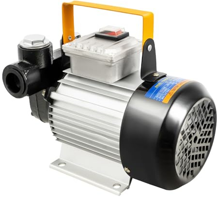 ROGONPDK 550W Dieselpumpe Heizölpumpe | 230V Elektrische Diesel Pumpe | 60L/Min Selbstansaugend Kraftstoffpumpe | 2800 rpm Leistungsstarker Motor Kompletes Set | Ölpumpe Transferpumpe für PKW