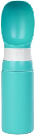 Krujecnt Borraccia Termica Per Cani 400ml In Acciaio Inox 304 - Isolamento Sottovuoto (24h Freddo/12h Caldo) | Dispenser Antigoccia Con Laccetto Per Trekking & Escursioni
