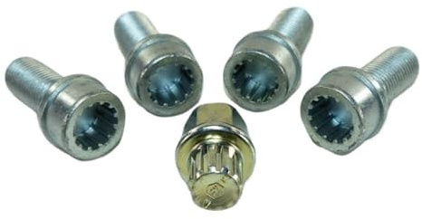 Bulloni per Ruote per VW per Golf 4 MK4 per Passat B5 1998-2005 Bulloni antifurto per Ruote Viti Dadi 1K0698137A