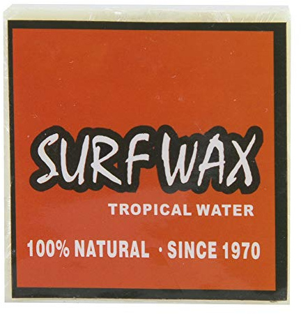 Ausla Surfvax, Lättviktigt och Antislip Surfbrädevax för Bättre Grepp, Lämplig för Skimboards och Skateboards, Perfekt för Användning i Varmt och Kallt Vatten (Röd)
