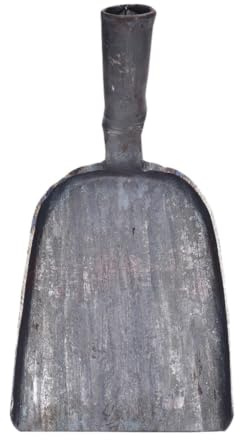 Pelle à Charbon de Poêle en Acier, Pratique, pour Maison et Bbq | Utilisation Simple, Rangement Facile, Ustensile Manuel Compact, Adapté aux Cendres Charbon