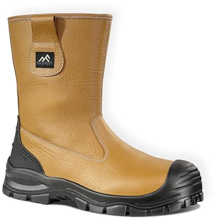 Rock Fall Men's Chicago Safety Boot, Honey, 13 UK