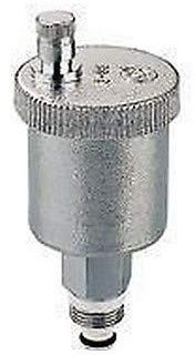 Caleffi 502131 mit Absperrung Verchromt MINICAL 3/8''AG