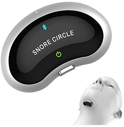 ERTYU Círculo De Ronquidos, Inteligente Anti Ronquidos Pegatinas para Dormir Ronquidos De Garganta para Adultos Ayuda del Sueño Tapón De Ronquidos para Hombres Y Mujeres, con Bluetooth20pcs Sticker