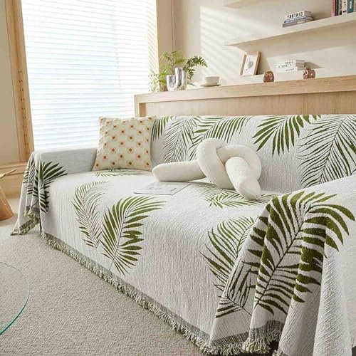 HLTQL Sofaüberwurf Decke XXL, Sofa Schutzdecke rutschfest Ecksofa L Form Katze Hund, Sofa Überwurfdecke Sofadecke Couch Decken Überwurf(#312,180x150cm)