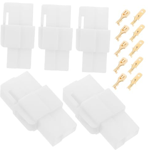 TOKIDNY 5sets Car Electrical Wire Connectors Pin Radio Connector Adaptor Automotive Wire Automotive Cable