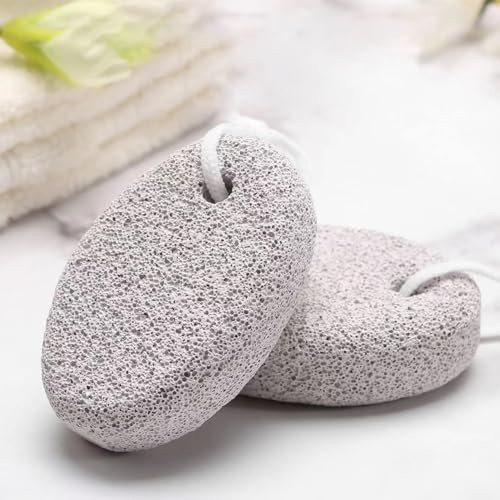 2 Pierres Ponces Naturelles,Petits Outils De PéDicure Pour éLiminer Les CallositéS Et Les CallositéS De La Peau Dure Pour Les Pieds Et Les Mains,Exfoliation Pour Lime à Pieds Pour éLiminer Les Peaux