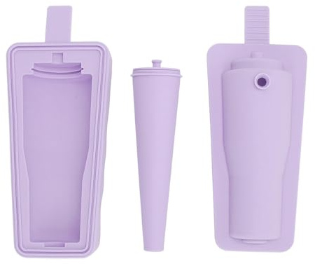 OKOVO Ice Cube Form Integrated Multifunctional Silicone Whiskey Cocktail Ice Maker for Juice (Purple)