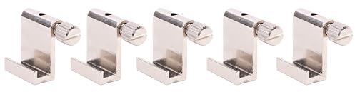 SOFT-RAIL® 5 St. Bilderhaken Profil, Silber | Zubehör Galerieschienen & Bilderschienen