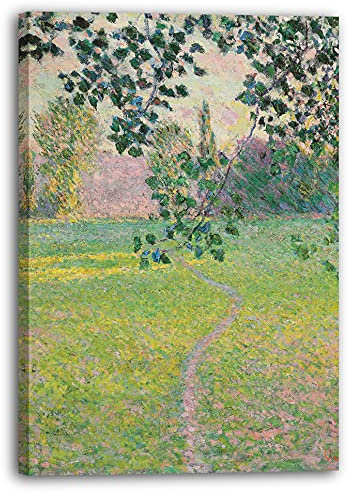 Printed Paintings Leinwand (80x120cm): Claude Monet - Morgen Landschaft