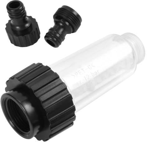 Vesaneae Filtri per Idropulitrici, Filtro per Acqua per Idropulitrice, Filtro Acqua Pulizia ad Alta Pressione, Filtro per Idropulitrici di Ricambio, con Raccordo da 3/4, Accessorio per Idropulitrice