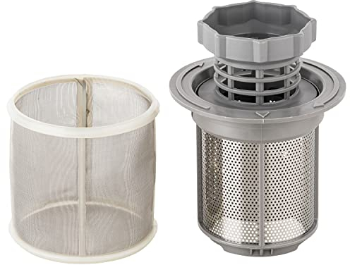 Feinsieb Filter für Geschirrspüler Spülmaschine kompatibel mit Bosch Siemens Neff Whirlpool Philips