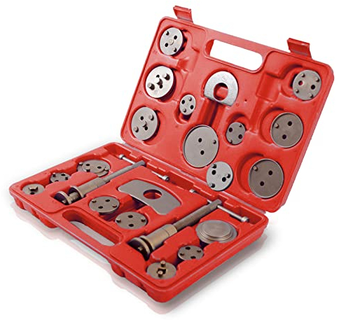Joparri 22tlg Bremskolbenrücksteller Set, Bremsenrücksteller Rückstellwerkzeug zum Zurückstellen des Bremskolben, KFZ-Werkzeug, universell