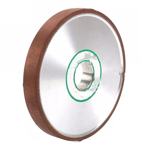 EdvenA 1pcs 150 millimetri 150Grit Parallelo Diamante Mola Smerigliatrice Disco for Mulino Affilatura Carburo di Acciaio Al Tungsteno Utensili Abrasivi Rotanti (Size : 150 Grit, Color : 150x32x20xth