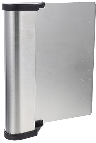 PRETYZOOM 1stk Cutter Kuchenspatel Teigschaber Aus Metall Metallschaber Kuchenschaber Schaber Aus Edelstahl Teigschaber Backen Bankschaber Pizza Rostfreier Stahl Mit