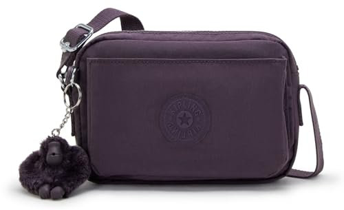 Kipling ABANU, Petit Sac à bandoulière, 7.5 x 80 x 38 cm, Ultimate Plum (Violet)