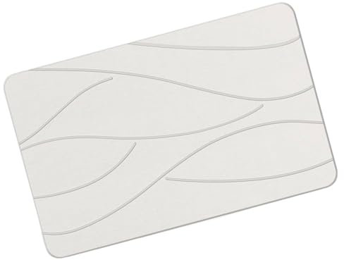 HDOYTXXM Estera de secado rápido Esterilla tierra tierra tierra alfombra absorbente para baño y cocina