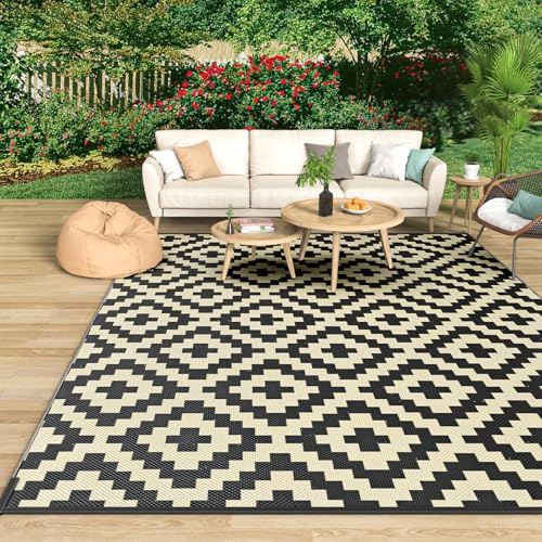 Mokani Tappeto da esterno impermeabile 120x180cm, Tappeto per esterni