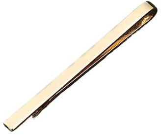 Slipsnål herr slipsklämmor av metall för slipsar, daglig affärer, bröllopsceremoni, slipsnål, herrfest smyckestillbehör, En Storlek, Agarträ, Ingen ädelsten