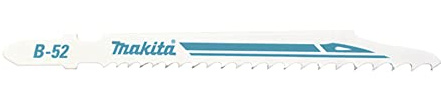 Makita B-06482 Stichsägeblatt B-52 HSS 5 Stück, Universalblatt für Metall, Aluminium, Holz und Holz mit Nagerückständen