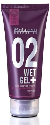 Wet Gel+ Medium Hold Wet Look Styling Gel 200 Ml
