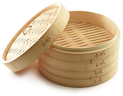 Norpro 1963 Bamboo Steamer, One Size