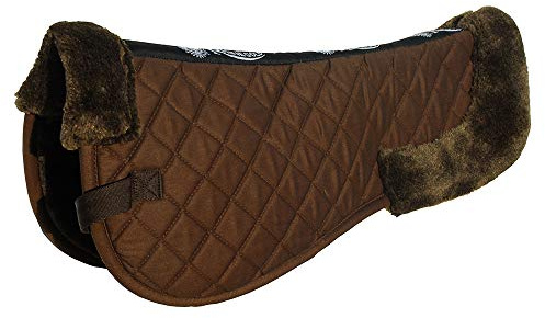 Rhinegold Comfort Saddle Pad-Pony-Brown