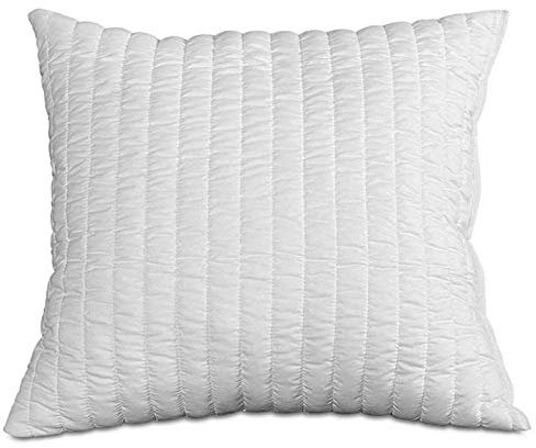 Evergreenweb – Almohada 80x80 Copo de Espuma viscoelástica para Cama o sofá, Relleno Suave Efecto plumón de oca, Cojines para Dolores cervicales, certificación Oeko-Tex®