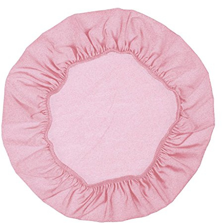 LOVIVER Stuhlbezug Sitzbezug, elastischer Bürostuhlbezug, Stretchbezug Schonbezüge für Stühle, Ø 35-50 cm Schutzbezug Abnehmbarer Stuhlschutz für Esszimmerstühle, Küche, Bankette, Partys, Rosa