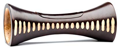 mangobeat® - Enceinte écologique et Universelle en Bois - Amplification de Tous Les Smartphones sans électricité - « Note Wengé » 25 cm