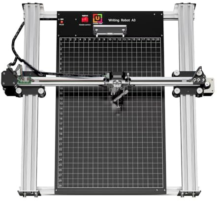 UUNA TEK Original iDraw 2.0 H-Structure Pen Plotter XY Plotter, Stable Handwriting Robot Drawing Machine with Base Plate, A3 Working Range, 4 * 42 Stepper Motors, Twice Faster Writing Speed Than 1.0