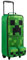 Minecraft Kinder Koffer, Trolley Handgepäck Reisekoffer mit Rollen - 64 x 17 x 25 cm, 24,2 Liter, 4 Räder