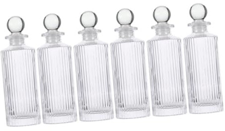 TOPBATHY Garrafa De Perfume Botella Difusora De Vidrio Botella De Fragancia Aromaterapia Decoración