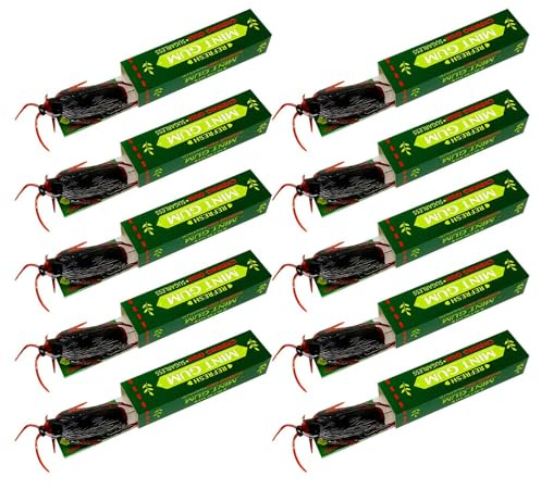 Scherzo con gomma da scarafaggio, gomma da scarafaggio per bambini - 10 giocattoli scherzosi sugli scarafaggi di Halloween,Puntello di scherzo di scarafaggi finti, giocattoli di trucco di scarafaggi d