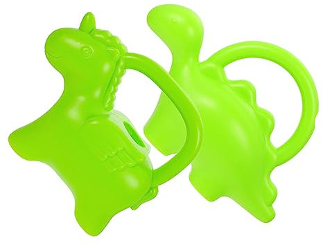 CIYODO 2piezas Regadera Pequeña De Jardinería Unicornio y Dinosaurio Regadera para Plantas Portátil para Interiores y Jardines