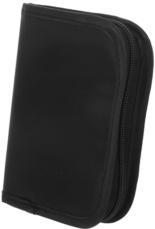 LOLIPPYY Estuche Organizador Portátil para Diabetes Negro, Bolsa Resistente al Agua Compartimentos Múltiples para Suministros de Glucemia, Transporte Seguro para Viaje y Uso Diario