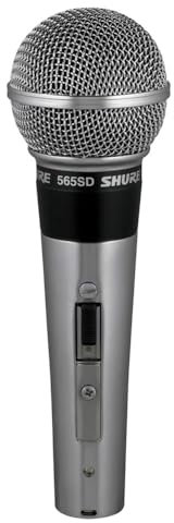 Shure 565SD-LC Dynamisches Gesangsmikrofon mit Nierencharakteristik und An/Aus-Schalter (Vorgänger des SM58)