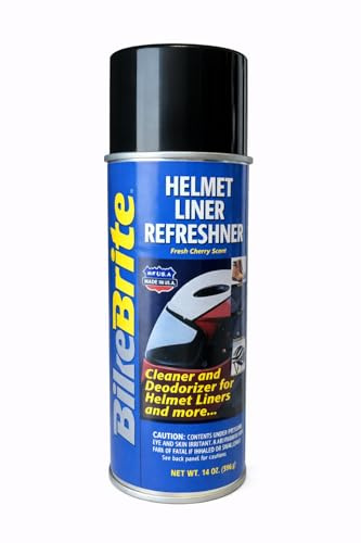 Bike Brite MC19000 Cleaner/Deodorizer, 14 fl. oz. (for Helmet Liners)
