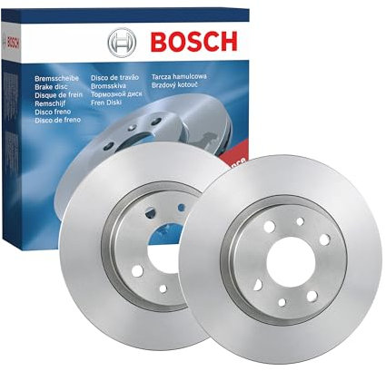 Bosch BD283 Discos de freno, certificación ECE-R90, 1 juego de 2 discos