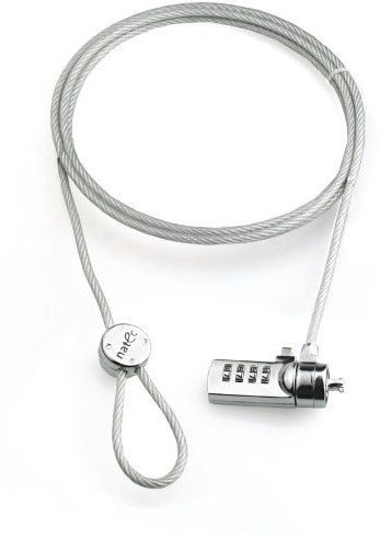 NATEC NZL-0226 - Cable De Seguridad Lobster 1.8 M para Portatil con Codigo