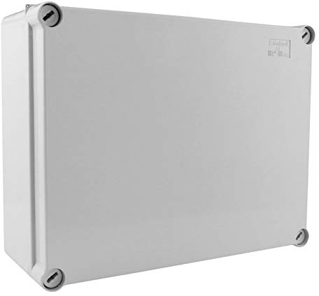 Abzweigkasten 240x190x90 IP66 Aufputz Abzweigdose Verbindungsdose hermetische Industriegehäuse 010.A.PL.V0 M-L 2244