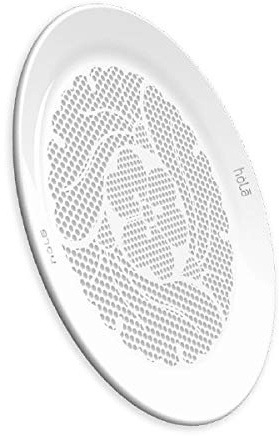 Plato Hola - El plato que absorbe hasta un 30% las calorías de tu comida para una vida sana - Sistema único patentado y fabricado en España - Plato de porcelana