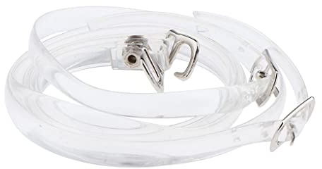 Colcolo 2 / Juego de Cordones de Zapatos Transparentes Extra Largos Accesorios de Correas de Zapatos Sueltos Invisibles