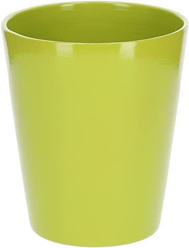 Kotarbau - Pot à fleurs en céramique pour orchidées - Hauteur 150 mm - Diamètre 120 mm - Vert