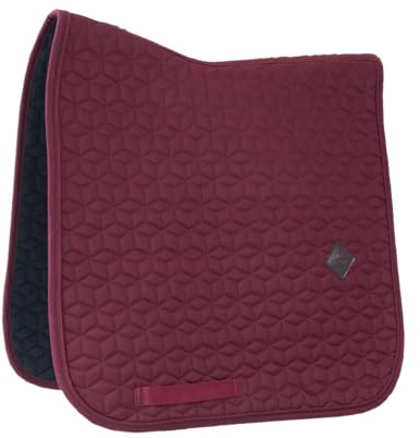 Kentucky Horsewear Basic Schabracke, Größe:Dressur, Farbe:Bordeaux