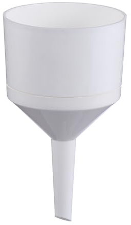 Imbuto di Buchner 70mm in Plastica Bianco per Laboratorio