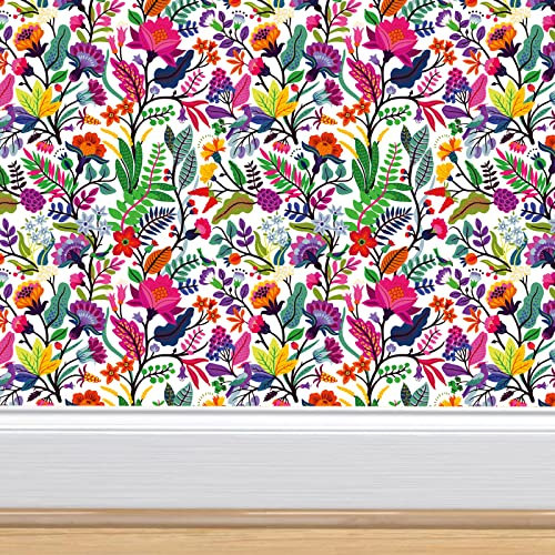 Stilvolle Fliesenaufkleber, 15 cm x 250 cm, Badezimmer, lila rosa Blumen, Küchenfliesenaufkleber für Badezimmer, Wandfliesen, Spritzschutz für Küche, zum Aufkleben auf Fliesen, selbstklebendes Vinyl,