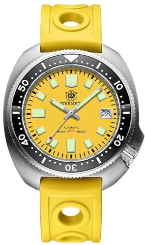 London Craftwork SD1970 Steeldive Captain Willard 6105 Automatische Taucheruhr NH35 Uhrwerk