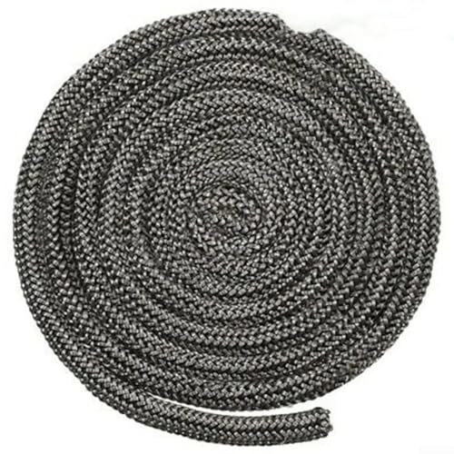 Cuerda de estufa, resistente al calor, repuesto de sello de cuerda, tira selladora para estufa de leña, chimenea, puerta de horno, 2 m de longitud