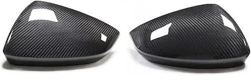 CaCsP Carbon Spiegelkappen für Audi A3 8Y S RS S3 RS3 Spiegel Cover Mirror Housing Rückspiegel Außenspiegel Spiegelblenden ohne Side Assist
